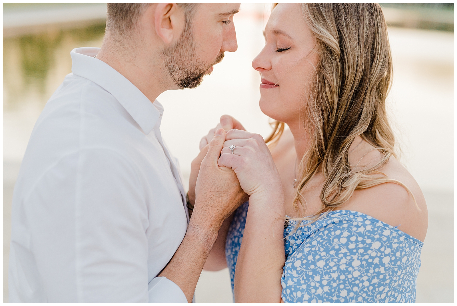 lincoln memorial engagement session