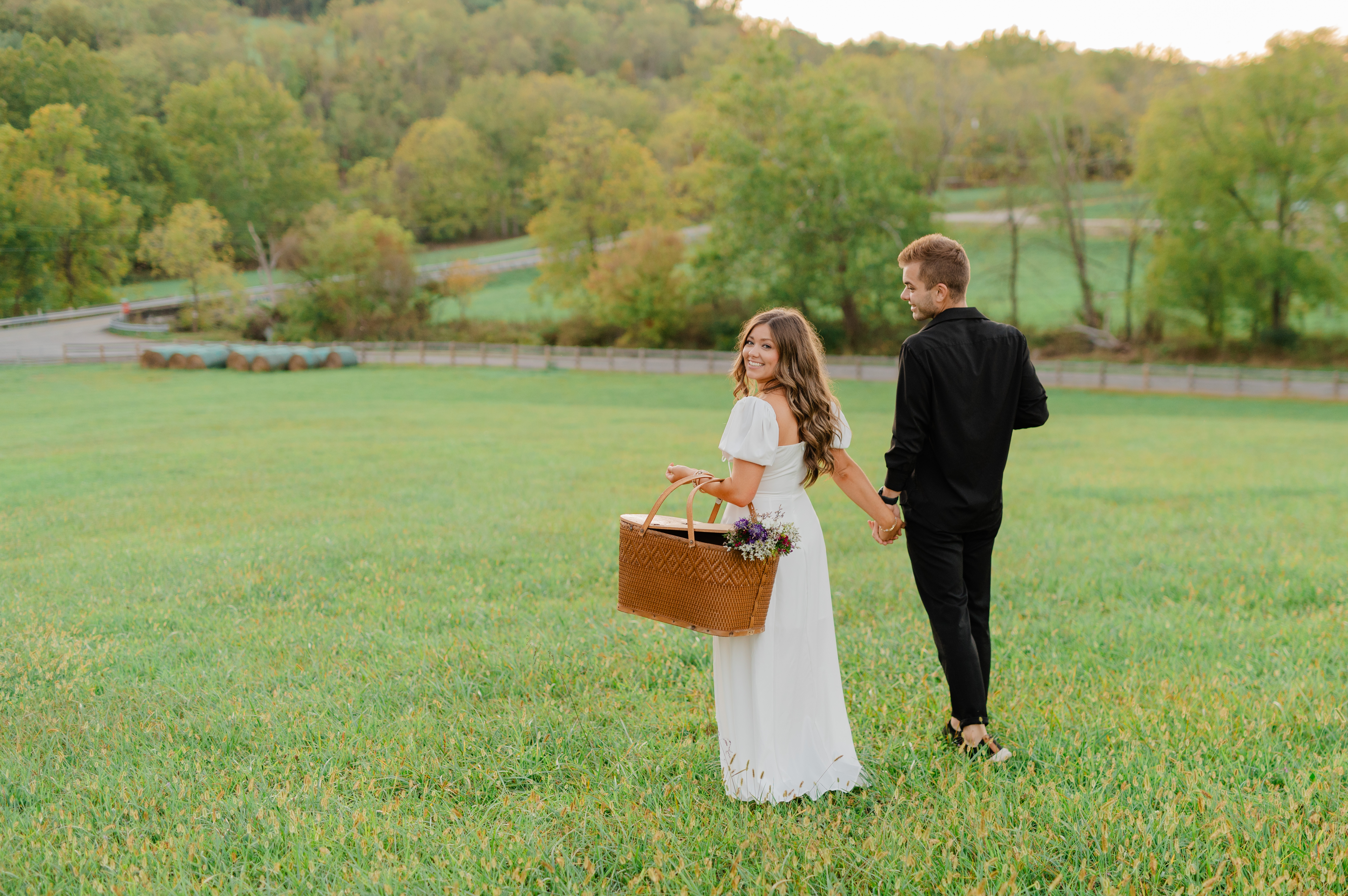 Washington, PA picnic engagement session